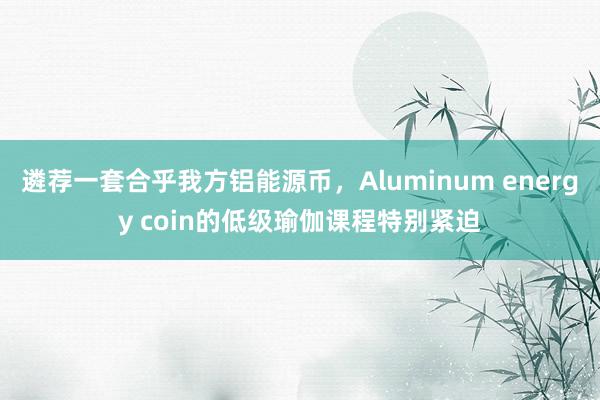 遴荐一套合乎我方铝能源币,Aluminum energy coin的低级瑜伽课程特别紧迫